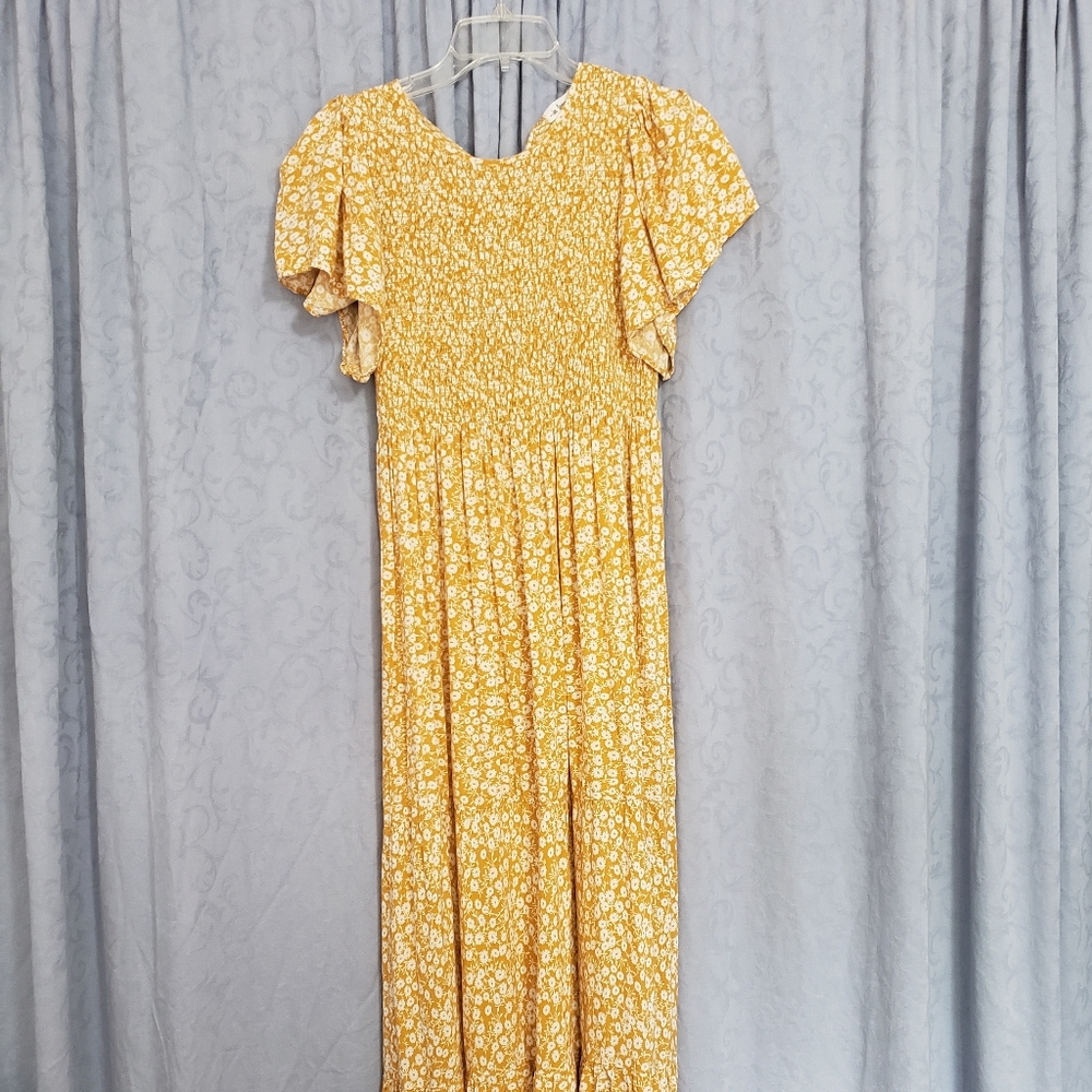 Mustard Yellow Maxi Dress
